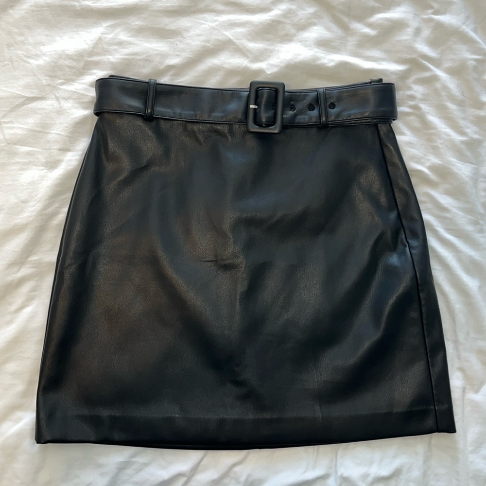 Leather Skirt